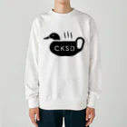 caféかも食堂のかも太郎くんgoods Heavyweight Crew Neck Sweatshirt