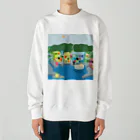 eugorameniwaの港 Heavyweight Crew Neck Sweatshirt