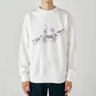 トコロコムギのピアノ教室にゃんこ Heavyweight Crew Neck Sweatshirt