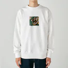 Yasu3141のヘビ Heavyweight Crew Neck Sweatshirt