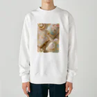 AQUAMETAVERSEの小物入れ、可愛い　なでしこ1478 Heavyweight Crew Neck Sweatshirt