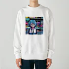 kotoha416 Music OFFICIAL GOODSのAozuki│アオヅキ Heavyweight Crew Neck Sweatshirt