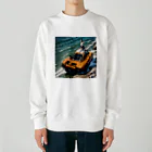 yoimonodeのうさぎくんの大冒険！2 Heavyweight Crew Neck Sweatshirt