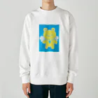 くまくま🌟ベアーズ🧸のてんしぐま証明写真風 Heavyweight Crew Neck Sweatshirt