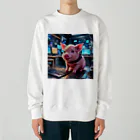 MTHの新しい技術を導入するミニブタ Heavyweight Crew Neck Sweatshirt