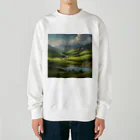 ISEN5の山の風景 Heavyweight Crew Neck Sweatshirt