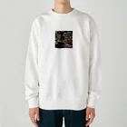 TakeKAKEの国外逃亡をはかる蛇 Heavyweight Crew Neck Sweatshirt