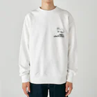 Lutrinaeの カワウソ / otter, who & what. Heavyweight Crew Neck Sweatshirt