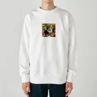 CaTsの冒険猫 Heavyweight Crew Neck Sweatshirt