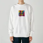 NeoPopGalleryのPOPART bicycle Heavyweight Crew Neck Sweatshirt