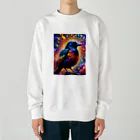 yamamon39のカラス　001 Heavyweight Crew Neck Sweatshirt