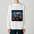 mjvipの都市 Heavyweight Crew Neck Sweatshirt