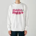 マッシュ・ラビのピンクのマッシュラビ Heavyweight Crew Neck Sweatshirt
