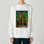 GALLERY misutawoのカンボジア アンコール・トムの北大門 Heavyweight Crew Neck Sweatshirt