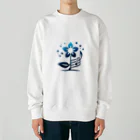 Hana＆Hana★のフラワーBGM Heavyweight Crew Neck Sweatshirt