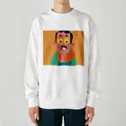 JINPACHIの努力家な男 Heavyweight Crew Neck Sweatshirt