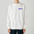 Lycoris Ant～リコリスアント～のLycorisAnt（リコリスアント）ロゴ（青） Heavyweight Crew Neck Sweatshirt