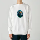 EseCAMPのキャンプ熊シリーズ Heavyweight Crew Neck Sweatshirt