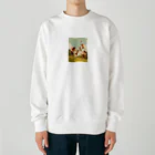 AQUAMETAVERSEの楽しそうな子供たち Heavyweight Crew Neck Sweatshirt