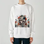 Unique Existenceのhorde of flowers Heavyweight Crew Neck Sweatshirt