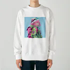 ぶーたんのポップ・スプラッシュ Heavyweight Crew Neck Sweatshirt