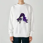 キノコ猫のお店の女の子 Heavyweight Crew Neck Sweatshirt