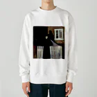 世界美術商店の月光 Heavyweight Crew Neck Sweatshirt