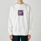 パープルルームのビジネスを成功に導くラッキーアイテム！ Heavyweight Crew Neck Sweatshirt