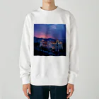 AQUAMETAVERSEのニースの思い出　Tomoe bb 2712 Heavyweight Crew Neck Sweatshirt