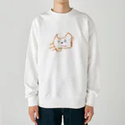 tomorhythmのだいだいの猫ちゃん Heavyweight Crew Neck Sweatshirt