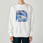 million-mindの雲にカモフラージュしたUFO Heavyweight Crew Neck Sweatshirt