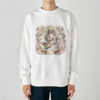 Prosperous Peony 6のPP6　ドラゴンバンドデザイン Heavyweight Crew Neck Sweatshirt