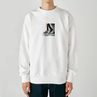 アミュペンの白いスニーカー Heavyweight Crew Neck Sweatshirt