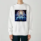 miracoloのmystical atmosphere  Heavyweight Crew Neck Sweatshirt