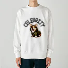 Celebrity Dogs〜セレブリティな犬たち〜のセレブリティ犬　〜コーギー〜 Heavyweight Crew Neck Sweatshirt