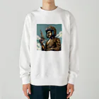 shime_savaの地獄の沙汰も金次第 Heavyweight Crew Neck Sweatshirt