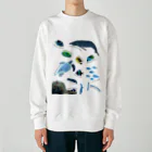 L_arctoaの沖縄の海の生き物 Heavyweight Crew Neck Sweatshirt