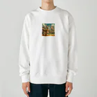 GUNSUNの君は大谷になれるか Heavyweight Crew Neck Sweatshirt