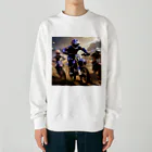 Bikers' Galleryのダートマスターズ：究極のモトクロスチャレンジ Heavyweight Crew Neck Sweatshirt