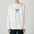 kiki25のペンギンとアイスクリーム Heavyweight Crew Neck Sweatshirt