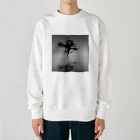 million-mindの朝靄の湖畔に浮かぶ木 Heavyweight Crew Neck Sweatshirt