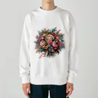 riotriffs_punksの花束 Heavyweight Crew Neck Sweatshirt