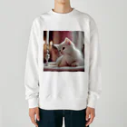 coco...の姫ねこ Heavyweight Crew Neck Sweatshirt