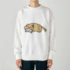 Riranaのネコ、かぶってます。（文字なし） Heavyweight Crew Neck Sweatshirt