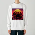 suzuri18026のギャングドック Heavyweight Crew Neck Sweatshirt