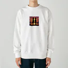 AI妖怪大図鑑の君の姓は妖怪　佐藤さん Heavyweight Crew Neck Sweatshirt