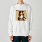 Mizのゆるハウスのシェルティタッチ！ Heavyweight Crew Neck Sweatshirt