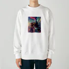 幻想ラボの「ガラスの次元を越える旅」 Heavyweight Crew Neck Sweatshirt