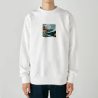 yukki1975の折り紙のイラスト_044 Heavyweight Crew Neck Sweatshirt