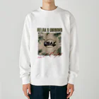 si-moのゆっくりまったりリラックス　Chillax!シリーズ Heavyweight Crew Neck Sweatshirt